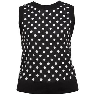 Marc Jacobs Polka dot and striped sweater vest